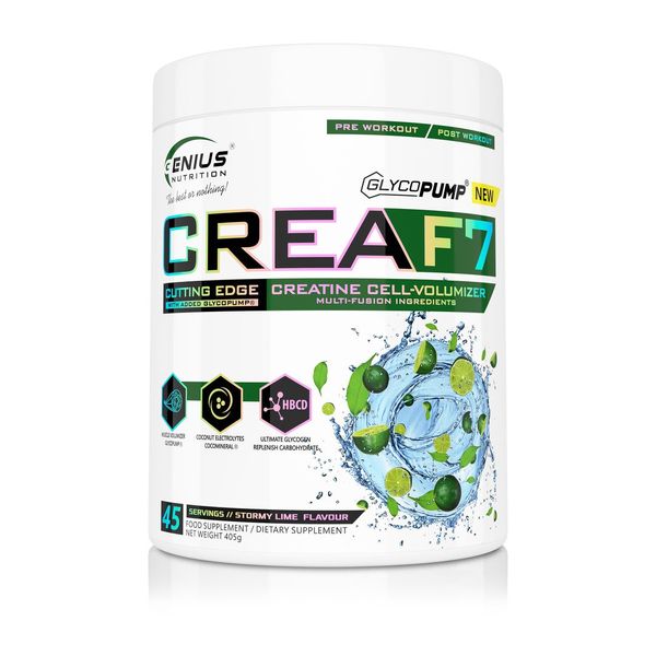 Креатин Genius Nutrition Crea F7, 405 г. 04617 фото