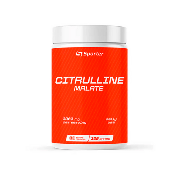 Цитрулин Sporter Citrulline powder, 300 г. без вкуса 124549 фото