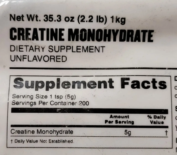 Креатин MyProtein Creatine Monohydrate, 1000 г. 100925 фото