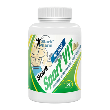 Вітаміни для чоловіків Stark Pharm Sport Vit MEN, 120 таб. 123633 фото