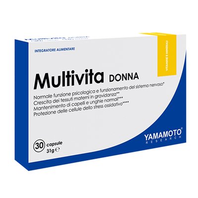 Витамины для женщин Yamamoto Multivita DONNA, 30 капс. 122352 фото