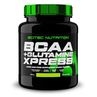 Амінокислоти Scitec Nutrition BCAA+Glutamine Xpress, 600 г. (Фруктовая жуйка) 00294 фото