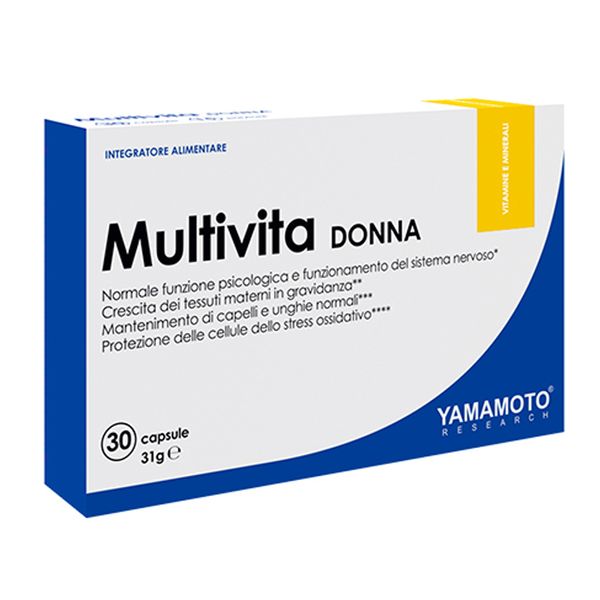 Витамины для женщин Yamamoto Multivita DONNA, 30 капс. 122352 фото