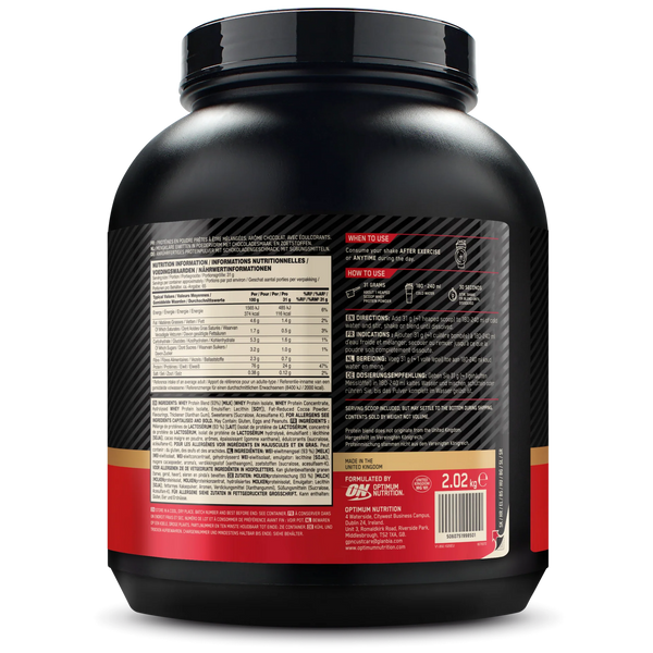 Протеин сывороточный Optimum Nutrition (EU) 100% Whey Gold Standard 2040 г. (Двойной шоколад) 12429643 фото