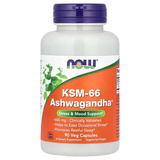 Ашваганда NOW KSM-66 Ashwagandha 600 mg, 90 капс. 12429751  фото