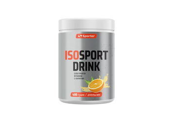 Изотоник Sporter Iso Sport Drink 400 г. (Апельсин) 12429682 фото