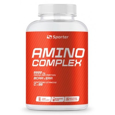 Амінокислоти Sporter Amino Complex 6800, 160 капс. 123698 фото