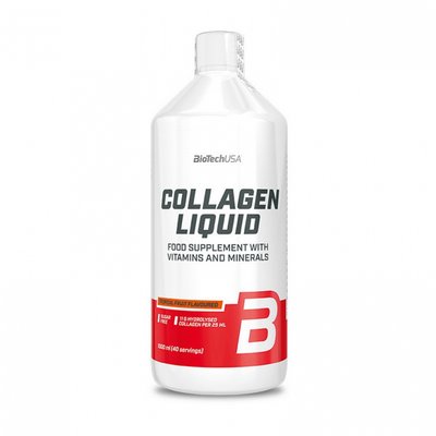 Колаген BiotechUSA Collagen Liquid, 1000 мл. 04310 фото