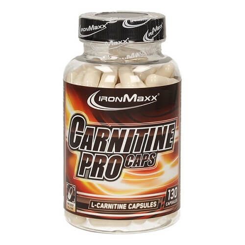 Карнітин IronMaxx Carnitin Pro, 130 капс. 101300 фото