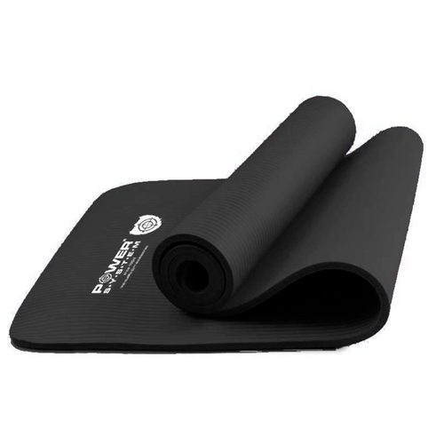 Power System Коврик для йоги Fitness Yoga Mat PS-4017 черный 124315 фото