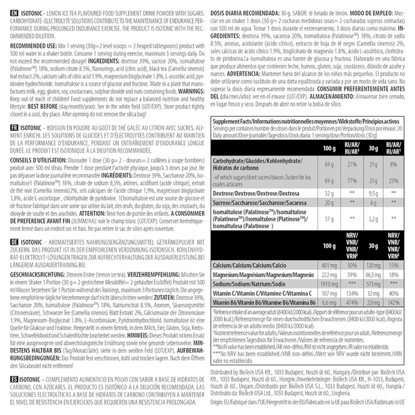 Изотоник BiotechUSA IsoTonic, 600 г. 122448 фото