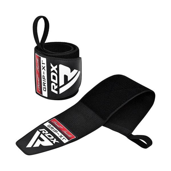 Кистовые бинты RDX W3 Gym Wrist Wraps Full, черные 124598 фото