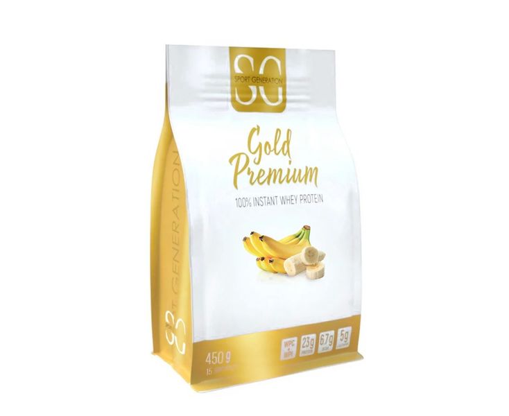 Протеїн сироватковий Sport Generation Gold Premium 100% Instant Whey Protein, 450 г. 04554 фото